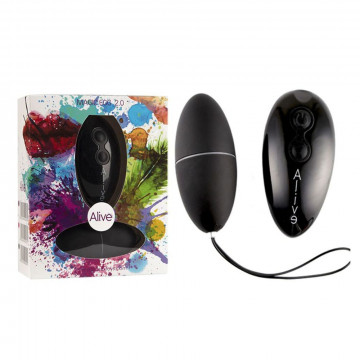 40539 MAGIC EGG 2.0 BLACK OVETTO WIRELESS ERGONOMICO COMPATTO