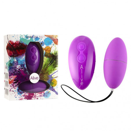 40523 MAGIC EGG 2.0 PURPLE OVETTO WIRELESS ERGONOMICO COMPATTO