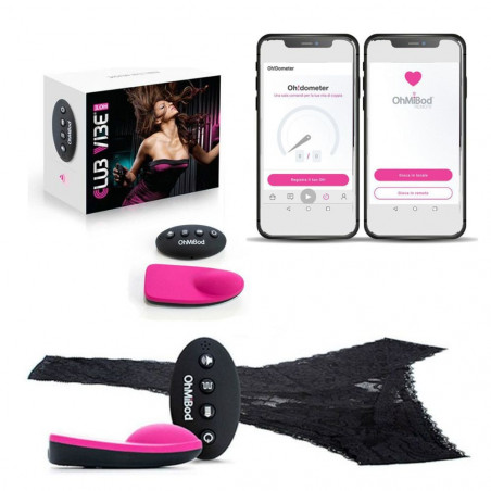 MUTANDINA OHMIBOD CLUB VIBE 3.0H CON STIMOLATORE WIRELESS