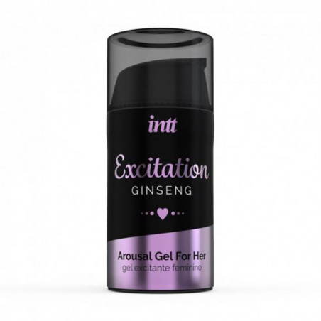 INTT EXCITATION AROUSAL GEL FOR HER 15 ML GEL STIMOLANTE PER LEI AROMA GINSENG