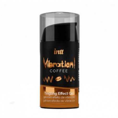 INTT VIBRATION COFFEE VIBRATORE LIQUIDO GEL AROMA CAFFE’ 15 ML