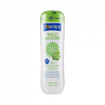 CONTROL WILD NATURE 3 IN 1 TUBO DA 200 ML LUBRIFICANTE INTIMO STIMOLANTE E DA MASSAGGIO