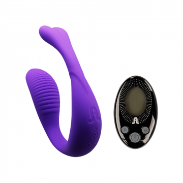 ADRIEN LASTIC MINI ROMEO GIOCO DI COPPIA VIBRATORE STIMOLATORE CLITORIDE PUNTO G ERGONOMICO SILICONE