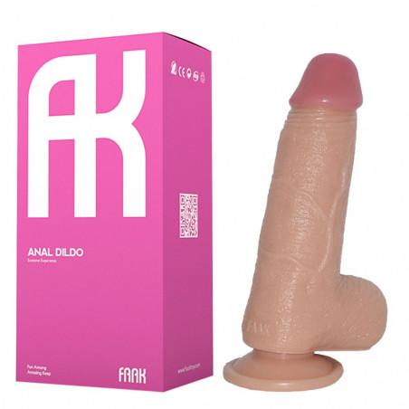 FAAK-004 SKIN COLOR DILDO FALLO REALISTICO IN PVC COLOR CARNE 8,5”