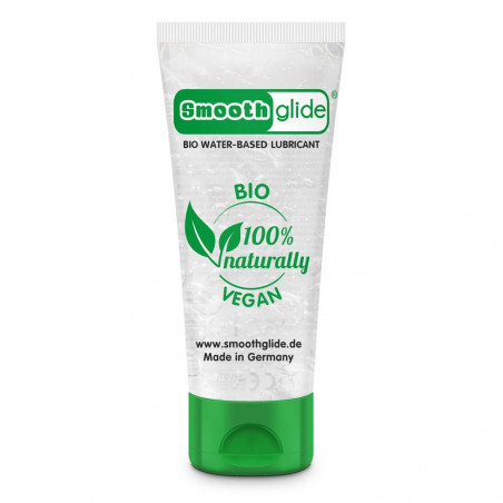 SMOOTHGLIDE BIO + VEGAN WATERBASED LUBRIFICANTE INTIMO A BASE D'ACQUA MADE IN GERMANY 100% NATURALE 200 ML