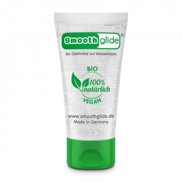 SMOOTHGLIDE BIO + VEGAN WATERBASED LUBRIFICANTE INTIMO A BASE D'ACQUA MADE IN GERMANY 100% NATURALE 50 ML