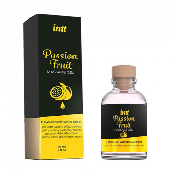 MG0006 INTT MASSAGE GEL PASSION FRUIT 30 ML OLIO DA MASSAGGIO INTIMO FRUTTO DELLA PASSIONE MARACUJÀ