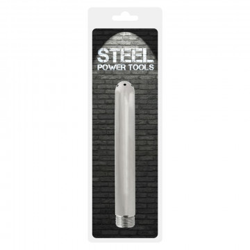 STEEL POWER TOOLS SHOWER STEEL DOCCIA ANALE IN ACCIAIO INOSSIDABILE SICURO PER IL CORPO CON ATTACCO UNIVERSALE