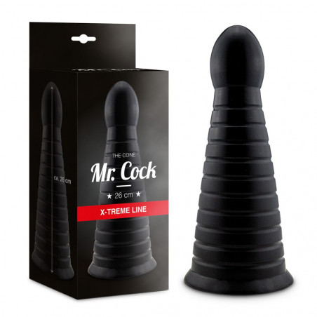 MR.COCK X-TREME LINE CONE PLUG ANALE STIMOLATORE NERO LUNGHEZZA CIRCA 26 CM DIAMETRO CIRCA 9 CM