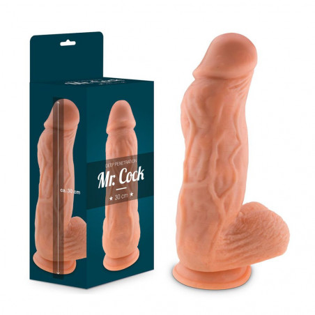 55078872 MR. COCK FALLO REALISTICO GIGANTE NON VIBRANTE COLOR CARNE CM 30 X 9