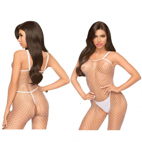 PENTHOUSE BODYSTOCKING TUTINA CATSUIT BIANCA TG S/L LINGERIE INTIMO SEXY