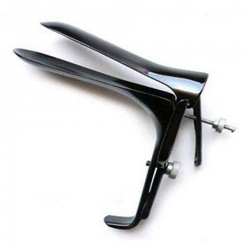 BLACK LINE STAINLESS STEEL CUSCO SPECULUM MEDIUM DILATATORE VAGINALE IN ACCIAIO INOSSIDABILE