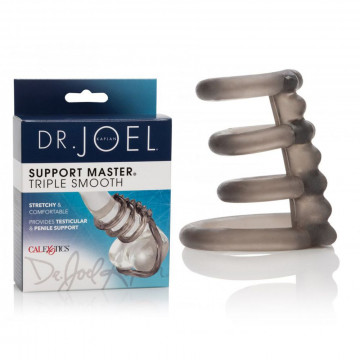 SUPPORT MASTER TRIPLE SMOOTH ANELLO FALLICO LISCIO CON IMBRACATURA MULTIPLA