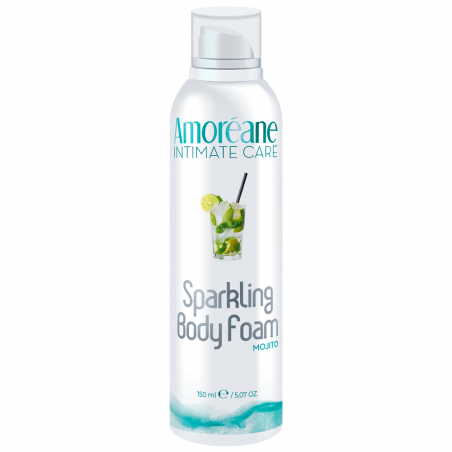 60181 AMORÉANE-MED SPARKLING BODY FOAM MOJITO 150 ML MOUSSE SCHIUMA DA MASSAGGIO IDRATANTE TONIFICANTE