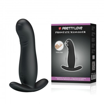 PRETTY LOVE PROSTATE MASSAGER STIMOLATORE ANALE IN SILICONE VIBRANTE CON FUNZIONE TOUCH