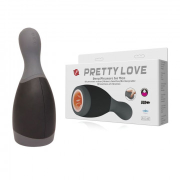 PRETTY LOVE DEEP PLEASURE MASTURBATORE VIBRANTE RICARICABILE USB IN TPR