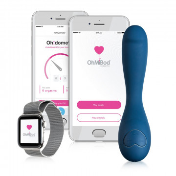 OHMIBOD BLUEMOTION NEX 2 SECOND GENERATION VIBRATORE DI DESIGN CON APP CONNESSIONE SMARTPHONE