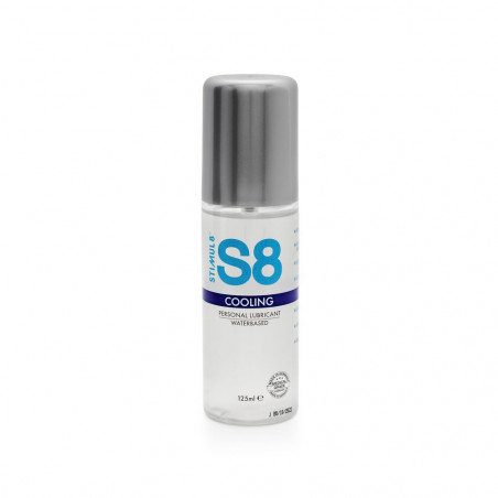 S8 WATERBASED COOLING LUBE LUBRIFICANTE INTIMO A BASE D’ACQUA EFFETTO FREDDO RINFRESCANTE 125 ML