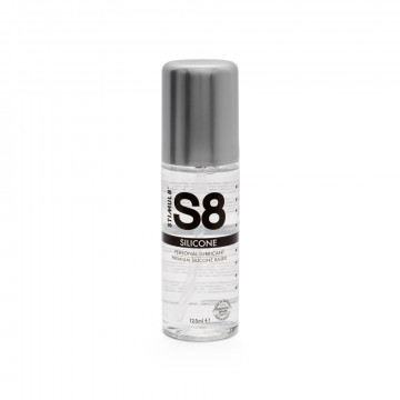 S8 PREMIUM SILICONE LUBE LUBRIFICANTE INTIMO A BASE SILICONICA 125 ML