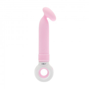 ODECO KUPALO PINK WHITE VIBRATORE DI DESIGN IN SILICONE PER IL PUNTO G