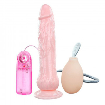 VIBRATING DILDO FOUNTAIN SQUIRT FUNCTION FALLO REALISTICO VIBRANTE CON FUNZIONE SQUIRTING EIACULAZIONE POMPETTA