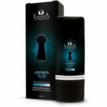 Luxuria secret play crema masturbazione per uomo 30 ml