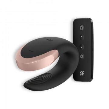 SATISFYER VIBRATORE GIOCO DI COPPIA IN SILICONE CON TELECOMANDO E APP SMARTPHONE