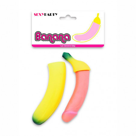 BANANA SEXY SORPRESA ADDIO AL NUBILATO GADGET PER ADULTI SCHERZO FESTA