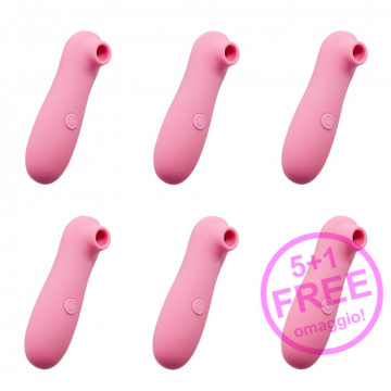 realGOOS® CLITORAL STIMULATOR STIMOLATORE INTIMO FEMMINILE SUCCHIA CLITORIDE MM 150 OFFERTA 5+1 FREE