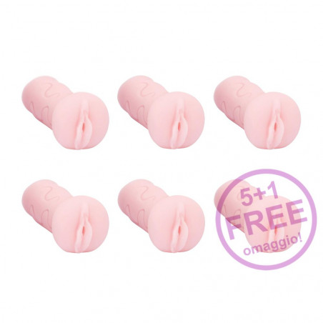 AC70541 RealGOOS® LIFELIKE TOYS MASTURBATORE MASCHILE UOMO IN TPE MORBIDO COLOR CARNE FLESH OFFERTA 5+1 FREE