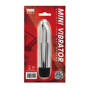 LADY FINGER VIBRATORE CLASSICO ARGENTO CON VELOCITÀ REGOLABILE MM 136 X 25